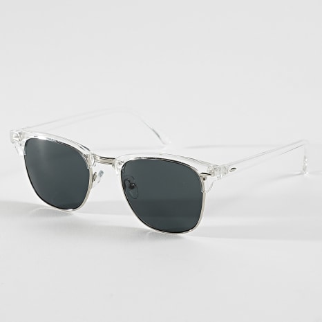 Classic Series - Lunettes De Soleil 316 Transparent Argenté Noir