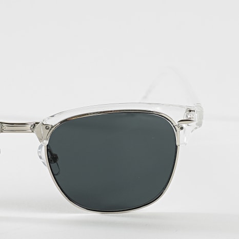Classic Series - Lunettes De Soleil 316 Transparent Argenté Noir