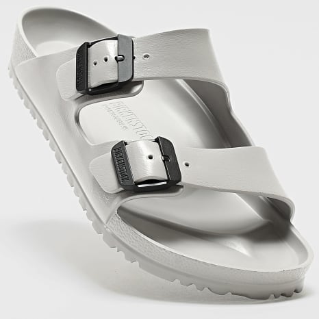 BIRKENSTOCK - Sandalias Arizona Stealth Buckle Gris