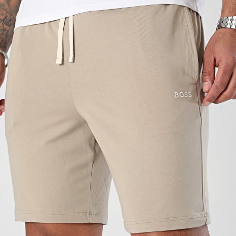 BOSS - Pantalón corto de chándal Mix And Match 50515314 Beige