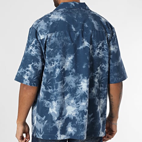 Uniplay - Chemise Manches Courtes 128 Bleu Marine Bleu Clair
