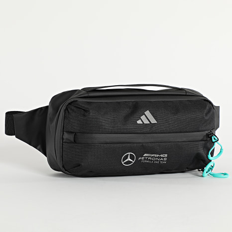 Adidas Sportswear - AMG Mercedes JX6478 Black Reflective Shoulder