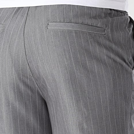 Frilivin - Pantalón A Rayures J34 Gris