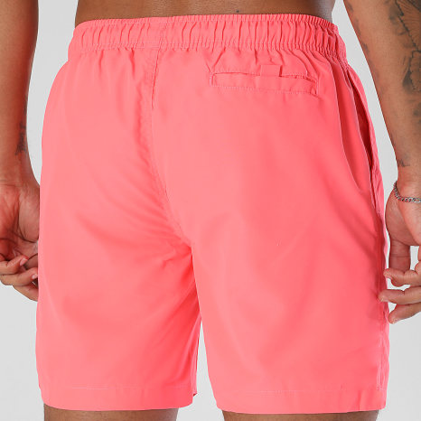 Teddy Yacht Club - Short De Bain Street Roll Rose Fluo Noir