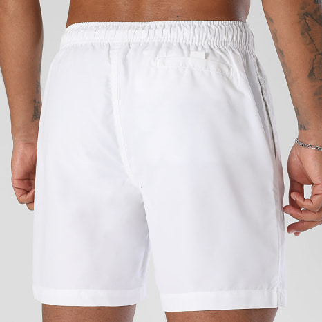 Teddy Yacht Club - Short De Bain Small Travis Blanc Rose