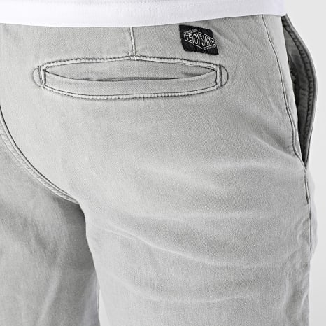Teddy Smith - Short Jean Dooby 10417227D Gris