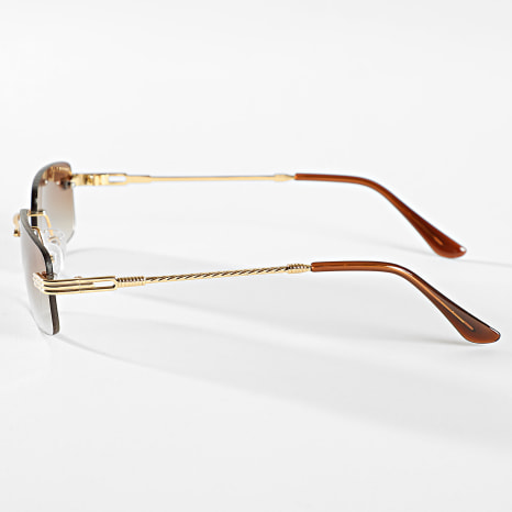 Frilivin - Lunettes De Soleil 317 Marron Doré