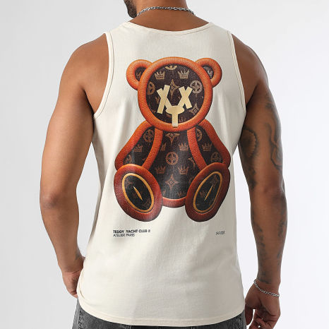 Teddy Yacht Club - Débardeur Premium Lthr Beige