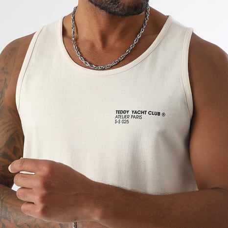 Teddy Yacht Club - Débardeur Premium Lthr Beige