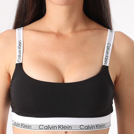 Calvin Klein - Sujetador Mujer Lightly Lined Bralette QF7970E Negro