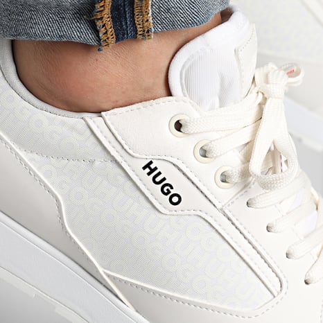 HUGO - Baskets Icelin Runner Mono 50536205 Blanco