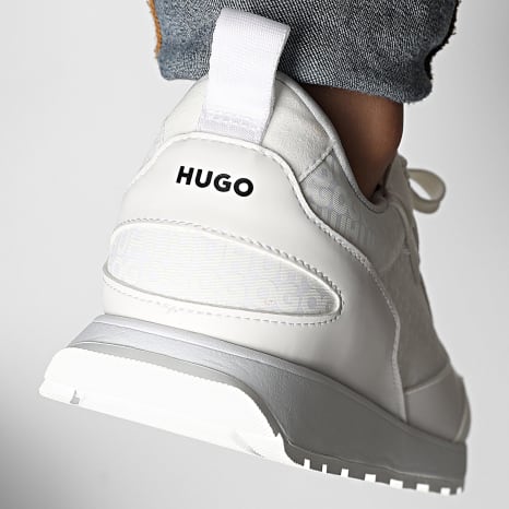 HUGO - Baskets Icelin Runner Mono 50536205 Blanco