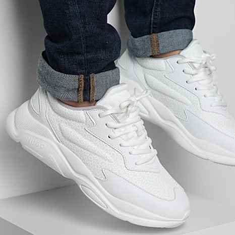 HUGO - Zapatillas Leon Runn Mono 50536270 Blanco