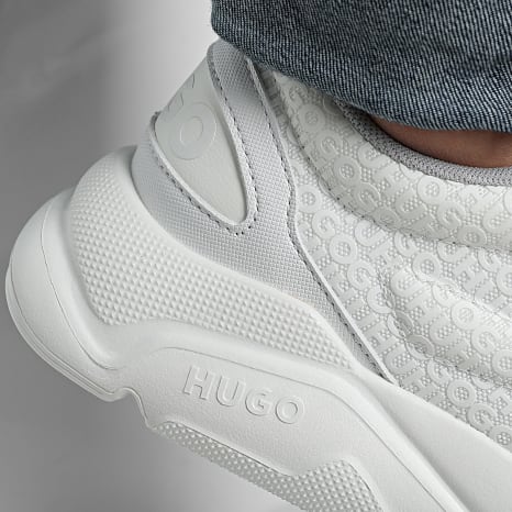 HUGO - Zapatillas Leon Runn Mono 50536270 Blanco