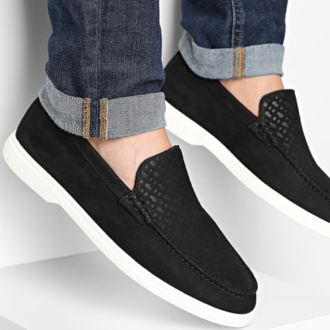 BOSS - Mocasines Sienne Loaf 50541738 Negro BOSS - Mocasines Sienne Loaf 50541738 Negro