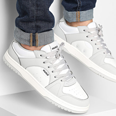 HUGO - Baskets Hadrian Tenn 50541700 Gris Abierto