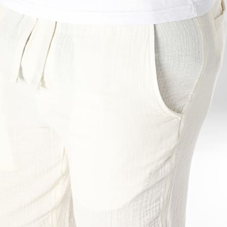 Only And Sons - Pantalon Loose Fit Sinus Ecru