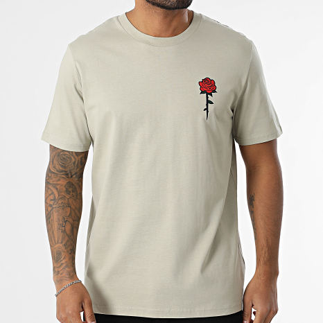 Luxury Lovers - Tee Shirt Oversize Rose Beige Stone