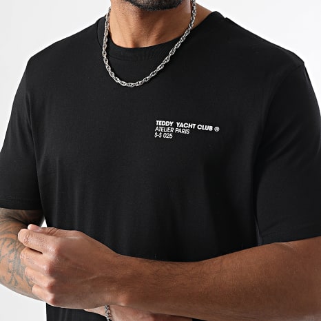 Teddy Yacht Club - LTHR Black Tee Shirt and Jogging Shorts Set