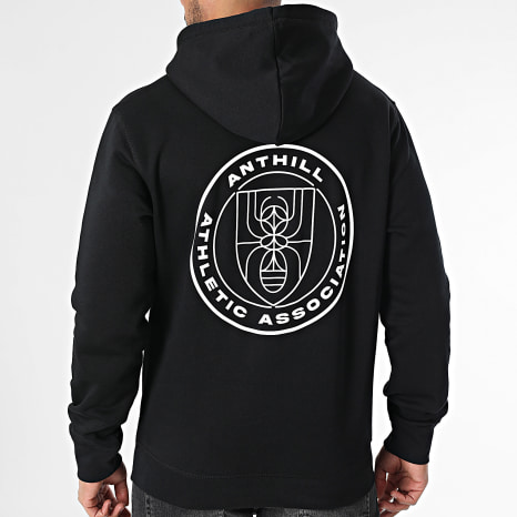 Niro - Sweat Capuche Athletic Association Noir Blanc