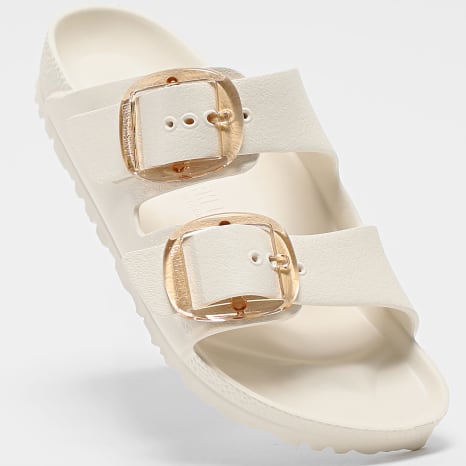 BIRKENSTOCK - Sandalias Mujer Arizona Big Buckle Blanco