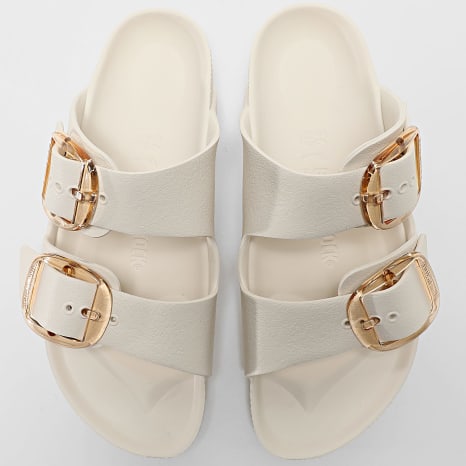 BIRKENSTOCK - Sandalias Mujer Arizona Big Buckle Blanco