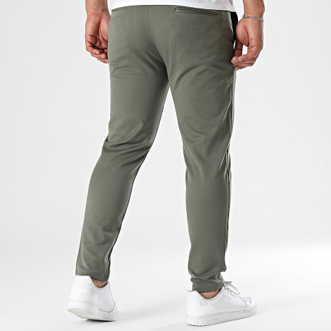 Fins de Séries - Pantalon Chino Slim 020 Vert Kaki