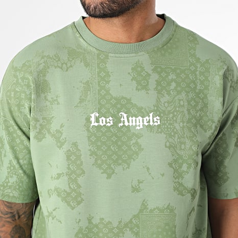 Classic Series - Conjunto Tee Shirt Y Short Jogging 89T Verde