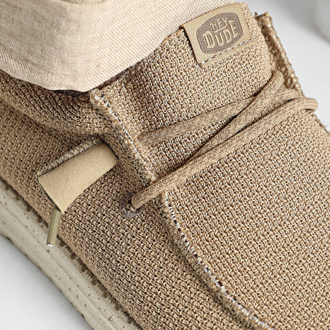 Hey Dude - Mocassins Wally Sport Tan White