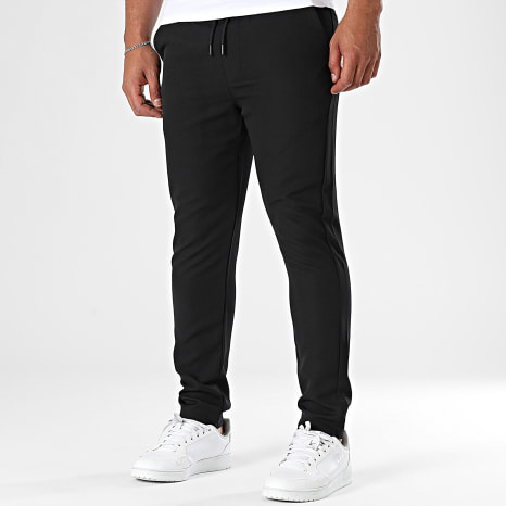 Classic Series - Pantalon Uni Slim Fit 015 Noir