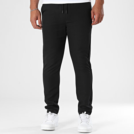 Classic Series - Pantalon Uni Slim Fit 015 Noir