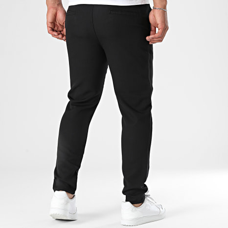 Classic Series - Pantalon Uni Slim Fit 015 Noir