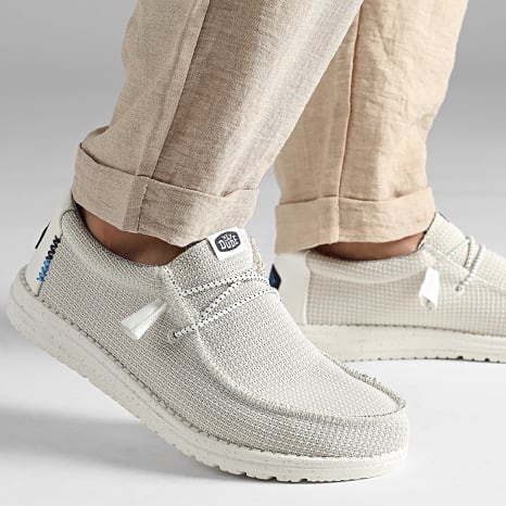 Hey Dude - Loafers Wally Sport Mesh White