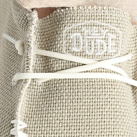 Hey Dude - Mocassins Wally Geflochten Off White