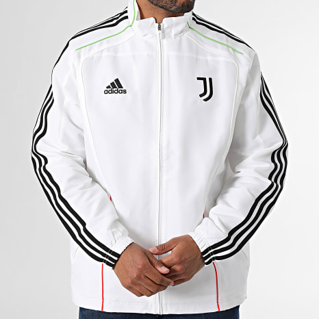 Adidas Sportswear - Juventus Striped Zip Jacket JF0453 White - Ryses