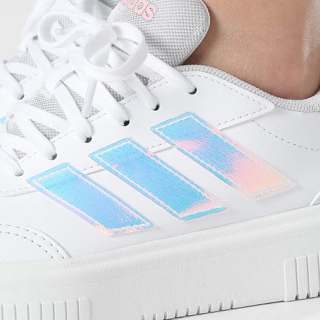 Adidas Performance - Zapatillas Mujer Courtblock Bold JI2205 Footwear White Clear Pink