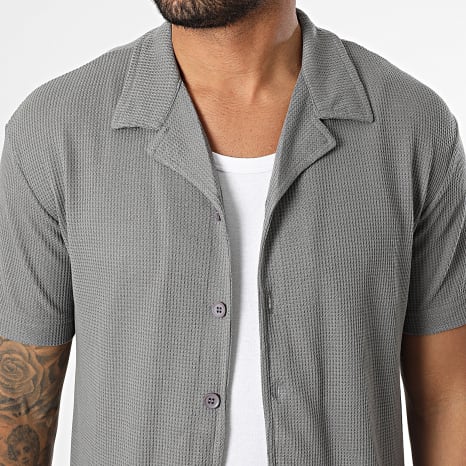 Classic Series - 430 Charcoal grijs shirt en broek met korte mouwen