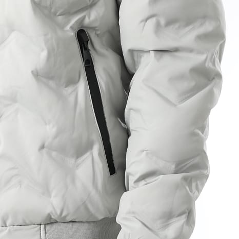 Kymaxx - Giacca bomber grigio chiaro