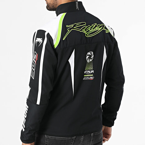 Venum - Chaqueta Con Cremallera Venum x Bud 05771 Negro Blanco Verde Claro