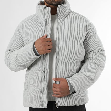 Classic Series - Plumífero Terciopelo 1957 Gris Claro