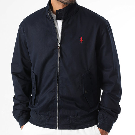 Polo Ralph Lauren - Veste Zippée Original Player Bleu Marine