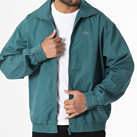 Adidas Originals - Veste Zippée Firebird KC0684 Vert Bouteille