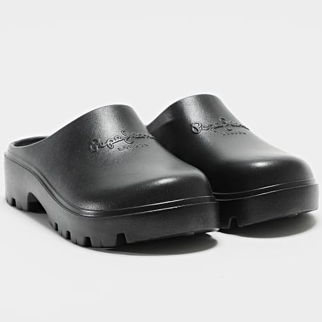 Pepe Jeans - Claquettes Femme Sun Beach PLS70161 Noir