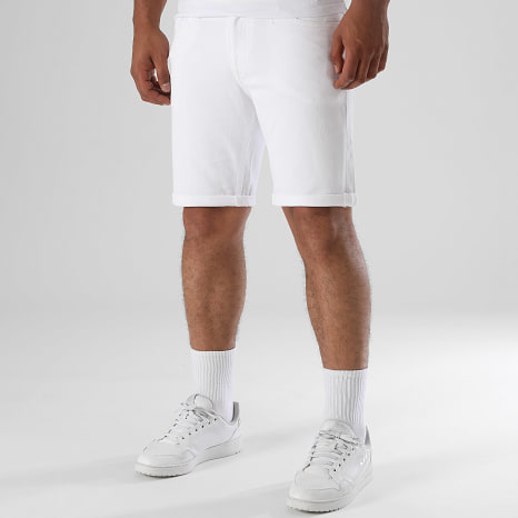 Jack And Jones - Short Jean Trick Ethan Icon Blanc