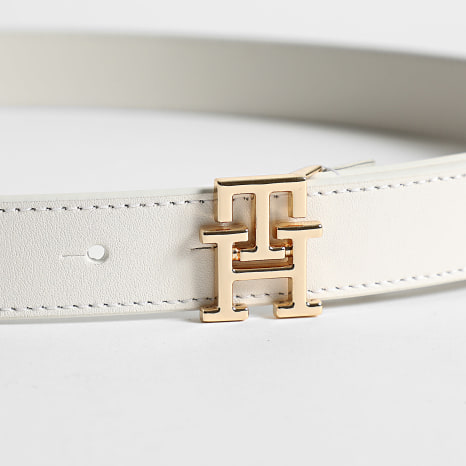 Tommy Hilfiger - Cinturón Mujer Modern 2.5 7496 Blanco