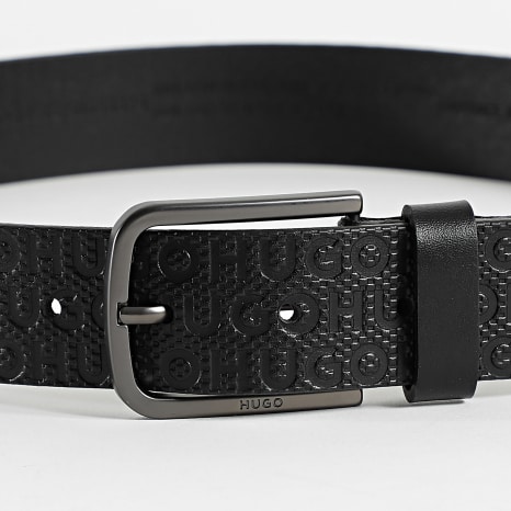 HUGO - Cinturón Gurth Mono 50548364 Negro