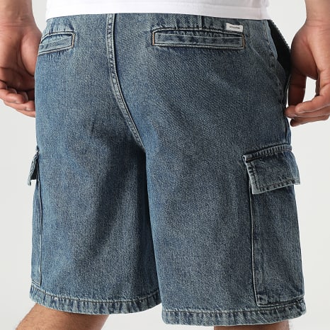 Jack And Jones - Short Jean Bill Wide Bleu Denim