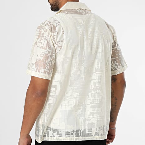 Uniplay - Chemise Manches Courtes 811 Beige