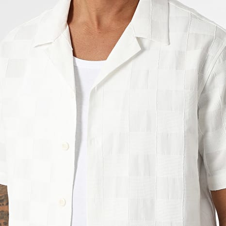 Uniplay - Chemise Manches Courtes 815 Blanc