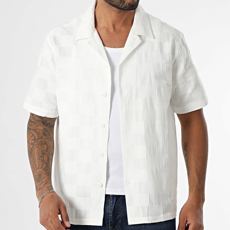 Uniplay - Chemise Manches Courtes 815 Blanc